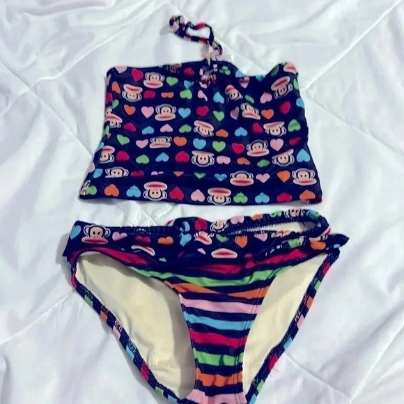 Paul Frank bikini size 4T monkey swimsuit - Picture 1 of 6